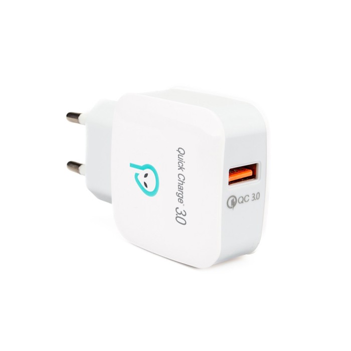 ALIMENTATOR retea SPACER Quick Charge 3.0 18W, 1 x USB &quot;SPAR-USBQ-01&quot; (timbru verde 0.18 lei)
