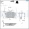 DELPHI LP3346 set placute frana,frana disc