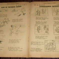 Revista copiilor si tinerimei Nr 1/1921, BD benzi desenate romanesti Iordache