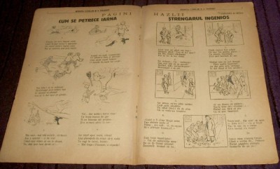 Revista copiilor si tinerimei Nr 1/1921, BD benzi desenate romanesti Iordache foto