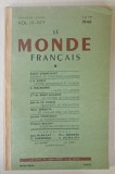 LE MONDE FRANCAIS , No. 9 , JUIN 1946 , COTOR REFACUT
