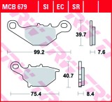 Set placute frana TRW MCB679 - Kawasaki KLX-B - KMX 125 - AN 125 (95-99) - UC Epicuro (99-02) - DR-Z 125 (04-12)