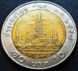 Cumpara ieftin Moneda exotica bimetalica 10 BAHT - THAILANDA, anul 2006 * cod 333, Asia