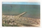 RF130 - Carte Postala -Eforie Sud. pe plaja, circulata 1966