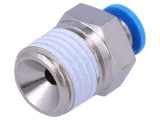 Racord push-in simplu, R 1/4", pentru tub 4 mm