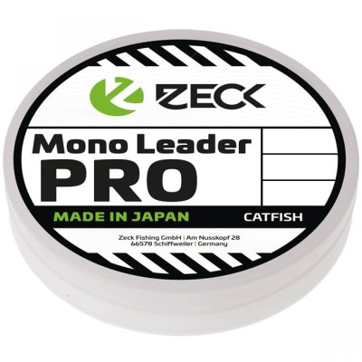 Fir Inaintas Zeck Mono Leader Pro Transparent, 1.17mm, 77kg, 20m foto
