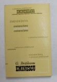 EMINESCU de G. IBRAILEANU , 1974