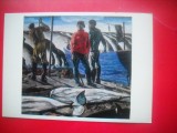 HOPCT 23258 VANATORI-A A SMOLIN -TATARI - MUZEE RUSIA - CP PICTURA --NECIRCULATA