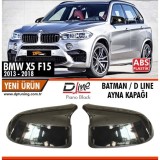 Capace oglinda Batman negru lucios pentru BMW X5 F15 2013-2018