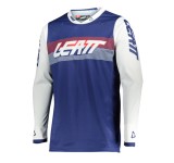 Tricou Leatt 4.5 Royal Navy White