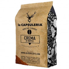 Cafea macinata Allegri Napoletano, Robusta, 250 G, La Capsuleria foto