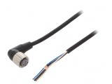 Cablu de Conectare M12 4PIN unghi 10m PUR