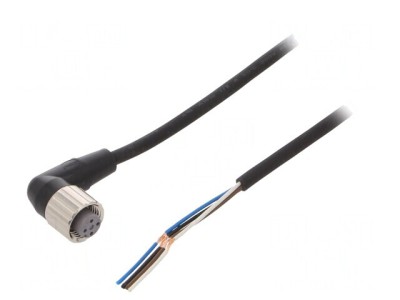 Cablu de Conectare M12 4PIN unghi 10m PUR foto