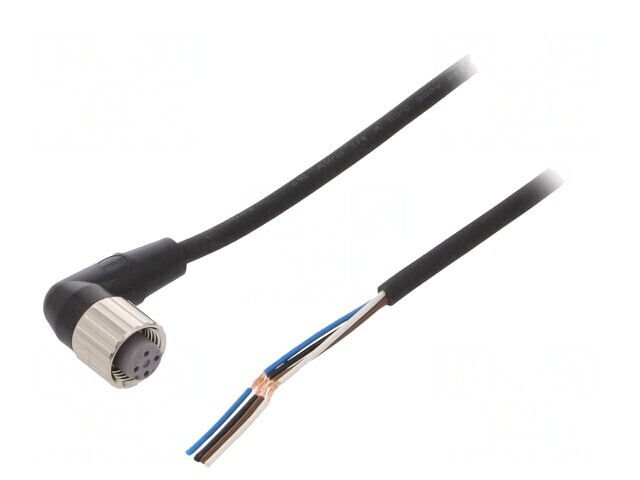 Cablu de Conectare M12 4PIN unghi 10m PUR