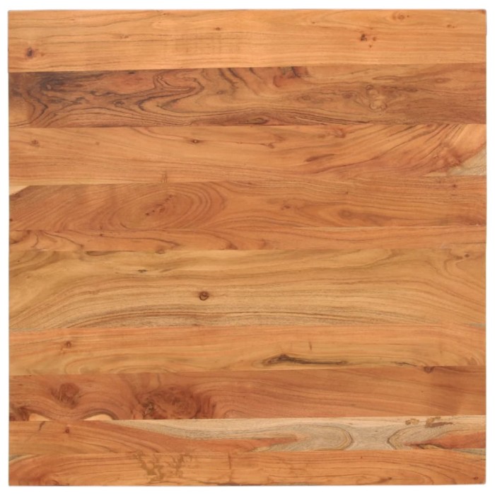 vidaXL Blat de masă pătrată, 80x80x3,8 cm, lemn masiv de acacia 371003