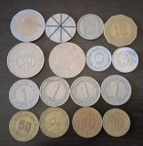 Lot 15 monede diferite Algeria, Africa