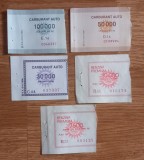 lot 5 bonuri carburant PECO