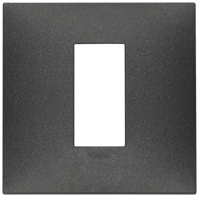 Rama Ornament rectangulara 1M Vimar Neve carbon matt 09661.14 foto