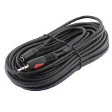 Cablu prelungitor jack, 3,5mm, 15m, Eco Line, Cabletech - 402095