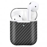 Husa Vetter pentru AirPods 2, made from Carbon, Matt Negru