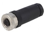 Conector M12 mufă PIN 5 mamă A-DeviceNet CANopen IP67, TE Connectivity