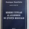 DOSARUL CANDIDATULUI PETRISOR GEAVLETE PENTRU TITLUL DE MEMBRU TITULAR AL ACADEMIEI DE STIINTE MEDICALE , 2012
