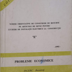 NORME ORIENTATIVE DE CONSUMURI DE RESURSE PE ARTICOLE DE DEVIZ PENTRU LUCRARI DE INSTALATII ELECTRICE LA CONSTRU