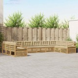 vidaXL Seturi de canapele Lemn Solid de Acacia 3391253