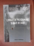 Limbaje Programare &amp; Baze de Date: Visual FoxPro - Tamas Ilie, InfoMega, 377pg - Carte IT