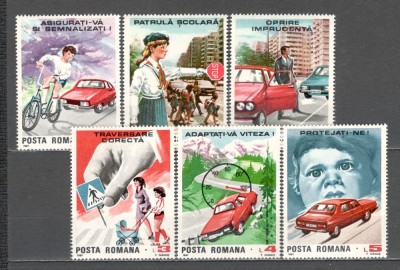 Romania.1987 Siguranta in circulatie ! ZR.813 foto