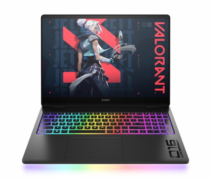 Laptop HP OMEN 16-ah0003nn cu procesor Intel Core U9-275HX 24-Core (2.7GHz, up to 5.4GHz, 36MB), 16.0 inch WQXGA, NVIDIA GeForce RTX 5090 24GB, 64GB D