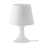 Veioza decorativa, 40 W, inaltime 29 cm, lumina difuza, Alb