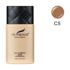 Fond de Ten Full Coverage Liquid Foundation Oranjollie C5