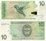 ANTILELE OLANDEZE █ bancnota █ 10 Gulden █ 2014 █ P-28g █ UNC █ necirculata