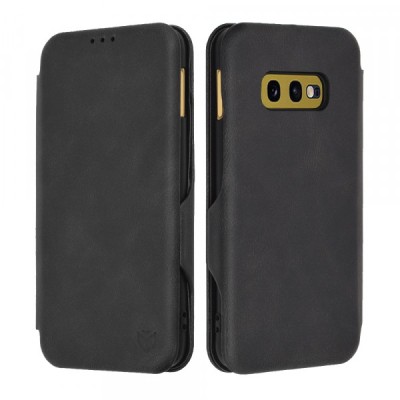 Husa pentru Samsung Galaxy S10e G970, Techsuit, Safe Wallet Plus, Neagra foto