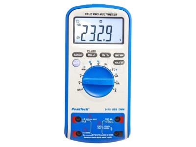 Multimetru digital LCD True RMS 6000 foto