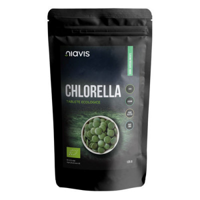 Chlorella Tablete Bio 125gr Niavis foto