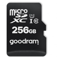 Card de memorie Goodram microSDXC, 256GB, Clasa 10, UHS-I, Adaptor SD