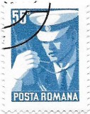 Reguli de circulatie - uzual, 1975 - obliterat, Militar, Stampilat