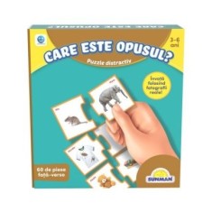 Puzzle Smile Games, Sa invatam opozitiile, 60 piese