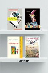 Pachet povești retro cu năstrușnici (4 volume) - Erich K&auml;stner, Hans Christi...