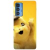 Husa compatibila cu Motorola Edge 20 Lite model Detective Pikachu, Silicon, TPU, Viceversa, Transparent, Carcasa