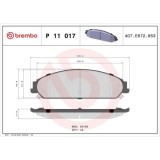 Placute frana Chrysler 300c (Lx Le) 09.04-, 300c Touring (Lx Le) 09.04-12.10, C5 X (Nd Nc) 09.10-; Dodge Challenger Coupe 09.07-, Charger 06.05-12.10, BREMBO