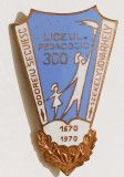 INSIGNA LICEUL PEDAGOGIC ODORHEIUL SECUIESC SZEKELYUDVARHELY 300 ANI 4025 MM EMAIL CALD EDUCATIE INVATAMANT ( CITITI DESCRIEREA -ENUNTUL )