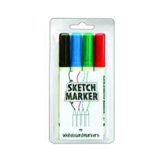 Set Markere Whiteboard, MagPaint, 4 bucati