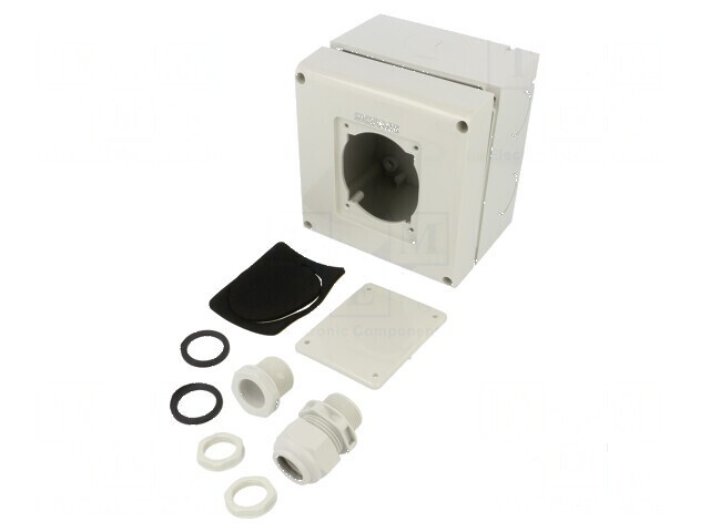 Carcasă de conexiuni IP66 de dimensiuni 136mm x 150mm x 105mm