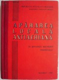 Apararea locala antiaeriana in sprijinul instruirii tineretului