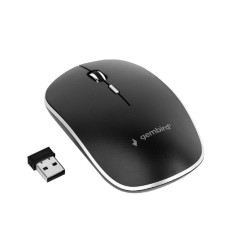 Mouse Gembird, Wireless, 1600 dpi, Negru foto