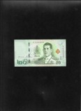 Thailanda 20 bath 2018 seria0888861 unc