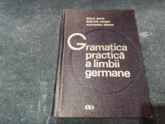 EMILIA SAVIN - GRAMATICA PRACTICA A LIMBII GERMANE 1974 foto